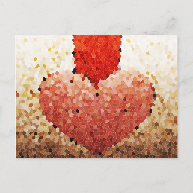 "Chipped Heart" - Postcard (Front)