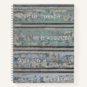 Chipped Paint Survivor Notebook