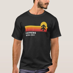 Chippewa National Forest Minnesota Cool Retro Styl T-Shirt