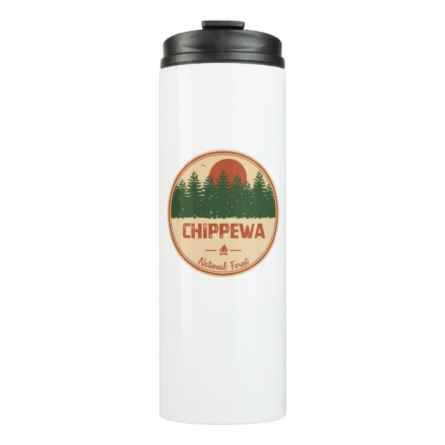 Chippewa National Forest Thermal Tumbler (Front)
