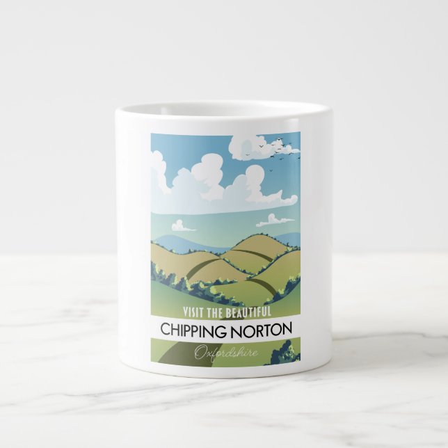 Chipping Norton Oxfordshire Large Coffee Mug (Front)