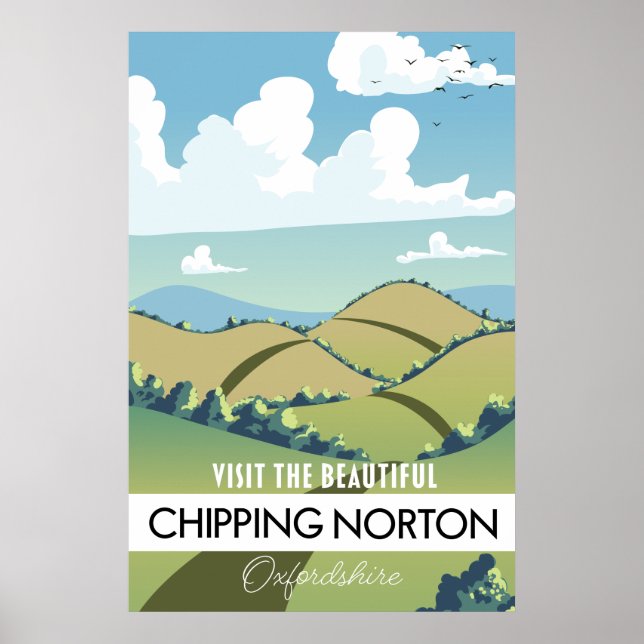 Chipping Norton Oxfordshire Poster (Front)