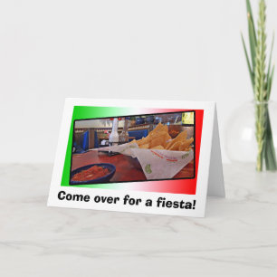 Chips and Salsa Fiesta Card