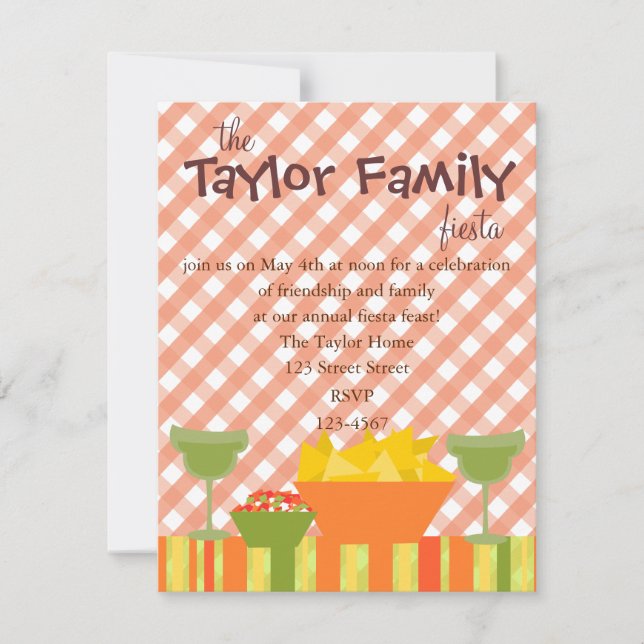 Chips and Salsa Invitation (Front)