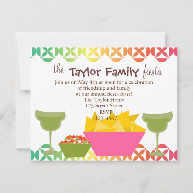 Chips and Salsa Invitation (Front)