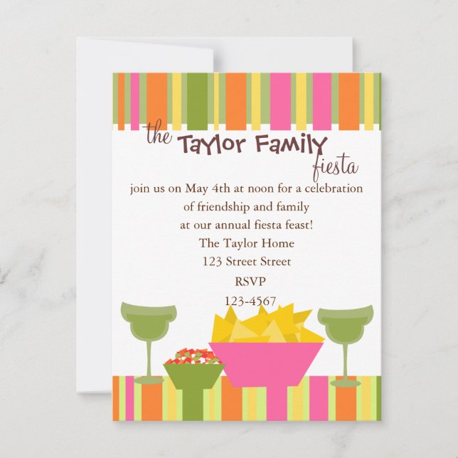Chips and Salsa Invitation (Front)