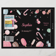 Chips Bag Candyland Wrapper Party Favour Bag