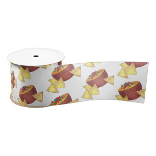 Chips Chilli Con Queso Blanco Nachos Cheese Dip Satin Ribbon