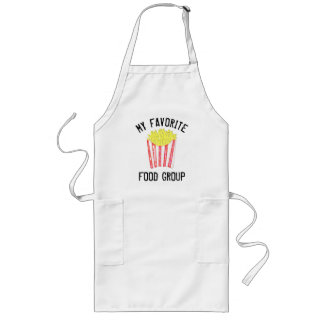 Chips (French Fries) Cute Fun Long Apron