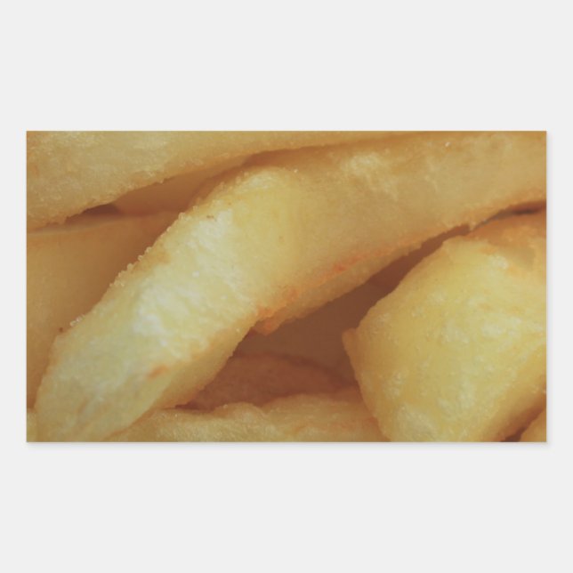 Chips/Fries Rectangular Sticker (Front)