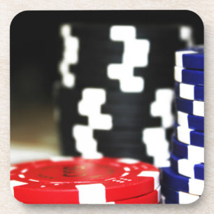 Chips Gambling Casino Win Game Luck Risk Bet Coaster
