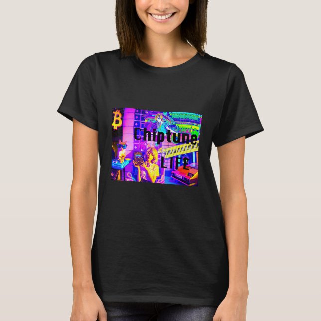Chiptune Life T-Shirt (Front)