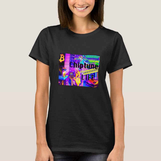 Chiptune Life   T-Shirt (Front)