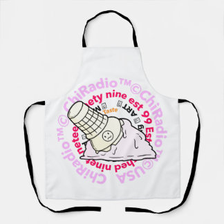 ChiRadio LLC ™ ( ice cream logo )  Apron