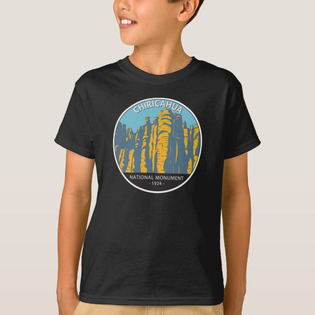 Chiricahua National Monument Hoodoos Arizona T-Shirt (Front)
