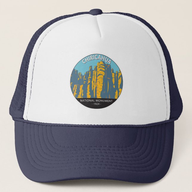 Chiricahua National Monument Hoodoos Arizona Trucker Hat (Front)