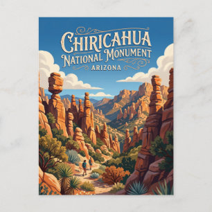 Chiricahua National Monument USA Postcard