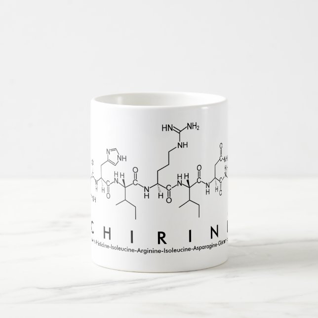 Chirine peptide name mug (Center)