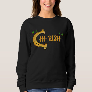 Chirish Chicago Irish St Patrick's Day Shamrock Sweatshirt