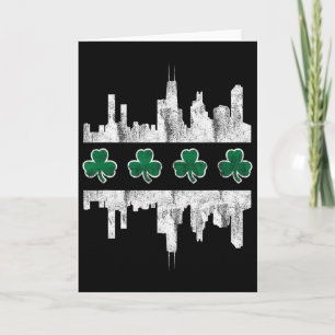 Chirish Southside Irish St Patricks Day Chicago T  Card