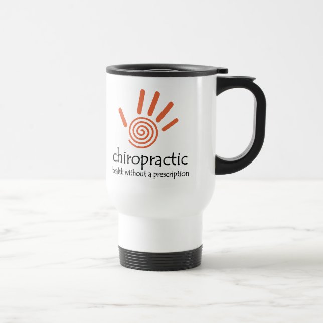 Chiro Health Without Rx Travel Mug (Right)