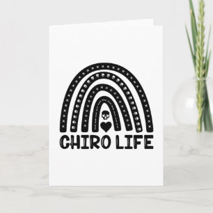 Chiro Life Chiropractic Spine Chiropractor Card