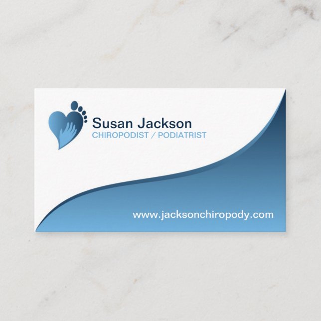 Chiropodist Business Card (Front)
