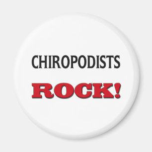 Chiropodists Rock Magnet