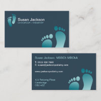 Chiropody Business Card