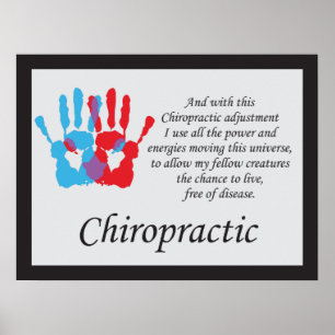 Chiropractic Adjustments Quotes Sayings Poster