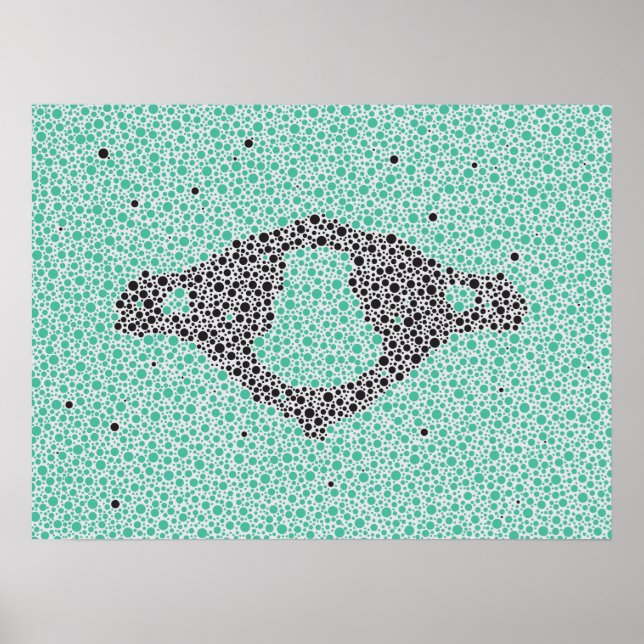 Chiropractic Anatomy Artwork Cervical Vertebrae Poster (Front)