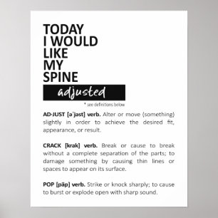 Chiropractic Art, Chiropractic Poster, Chiro Poster