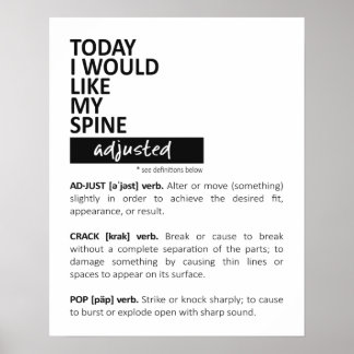 Chiropractic Art, Chiropractic Poster, Chiro Poster