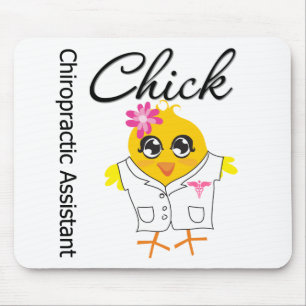 Chiropractic Assistant Chick Mouse Mat