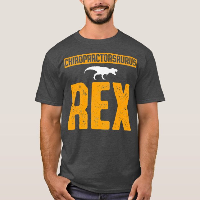 Chiropractic Assistant Spine Treatment Funny T-Shirt (Front)