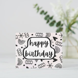Chiropractic Birthday Postcard, Chiropractic  Postcard