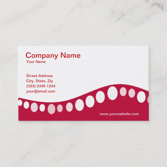 Chiropractic business card (Front)