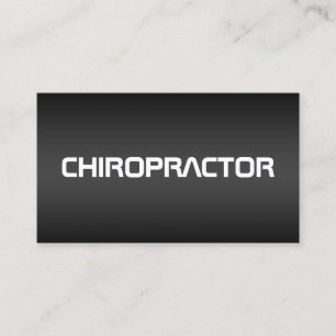 Chiropractic Business Card