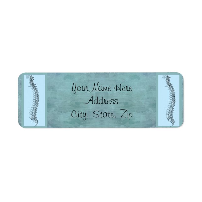 Chiropractic Business Return Address (Front)