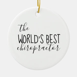 Chiropractic, Chiropractic Gift, Chiropractic Ceramic Tree Decoration