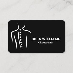 Chiropractic Chiropractor Massage Manual Therapist Business Card