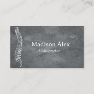Chiropractic Chiropractor Massage Spa Therapist Business Card