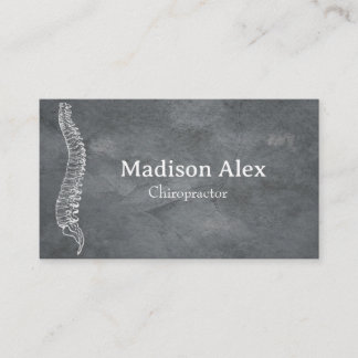 Chiropractic Chiropractor Massage Spa Therapist  Business Card
