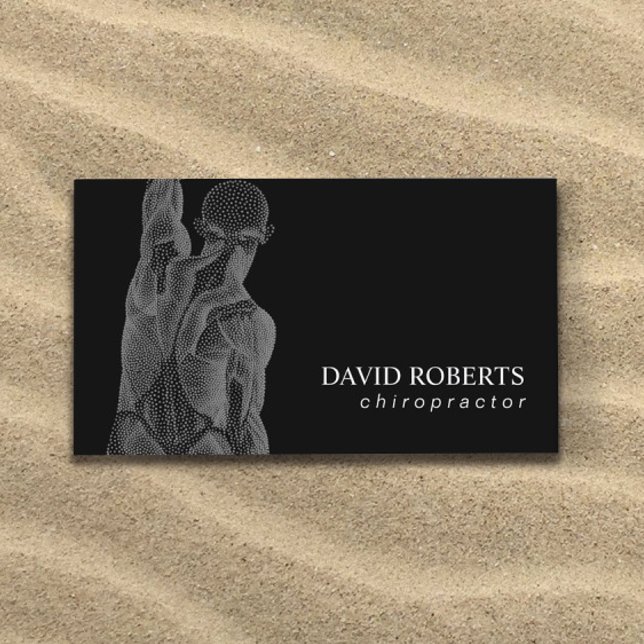 Chiropractic Chiropractor Massage Spa Therapist Business Card (Creator Uploaded)
