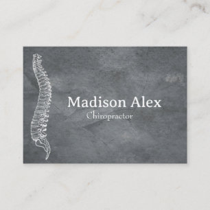 Chiropractic Chiropractor Massage Spa Therapist Business Card