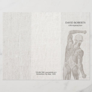 Chiropractic Chiropractor Massage Therapy Trifold