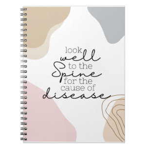 Chiropractic, Chiropractor, Photo Notebook