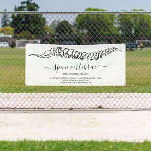 Chiropractic Chiropractor Spine Therapist Banner