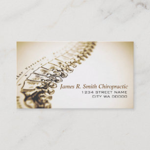 Chiropractic Clinic Business Card
