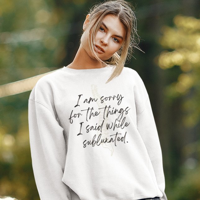 Chiropractic Crewneck, Chiropractic Gift, Sweatshirt (Creator Uploaded)